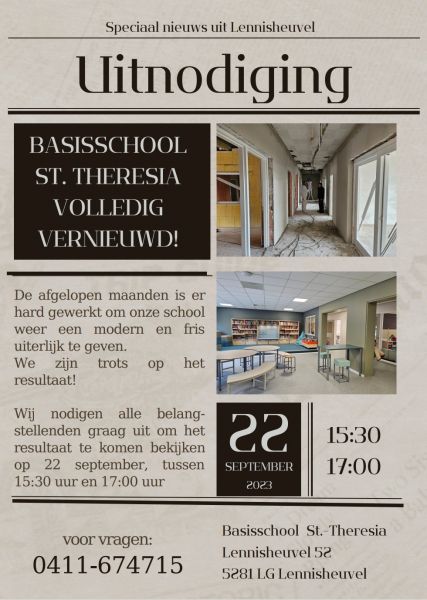 Basisschool St. Theresia volledig vernieuwd! 1